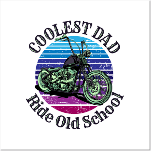 Coolest dad ride old school Posters and Art